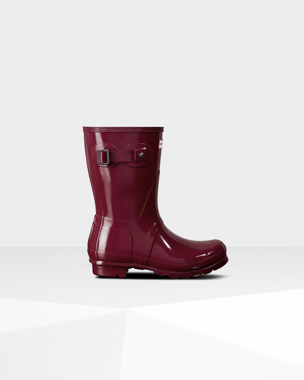 Hunter Mujer Original Gloss - Botas de Lluvia Rojas - 329-FODTHP